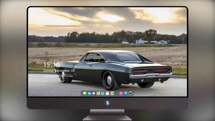 
1969 年 Ringbrothers 道奇 Charger 叛逃者后视图