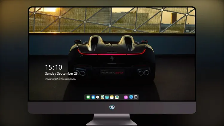 
超清图片素材 法拉利 Monza SP2 后部