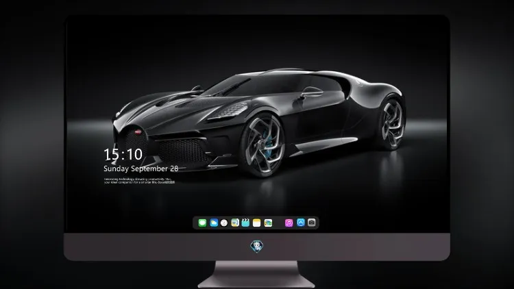 
电脑桌面壁纸 布加迪 La Voiture Noire