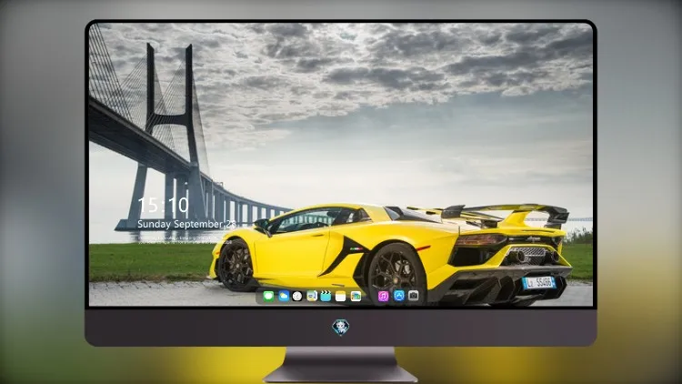 
电脑桌面壁纸 兰博基尼 Aventador SVJ 后部