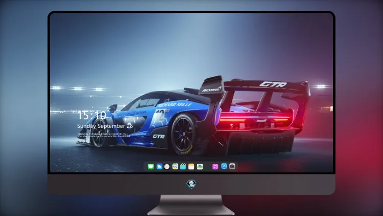 
电脑桌面壁纸 迈凯伦塞纳 GTR 后部