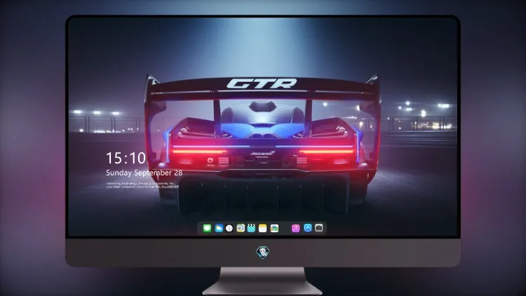 
电脑桌面壁纸 迈凯伦塞纳 GTR 后视图