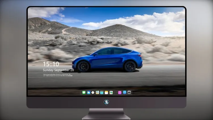 
电脑桌面壁纸 特斯拉 Model Y 侧视图