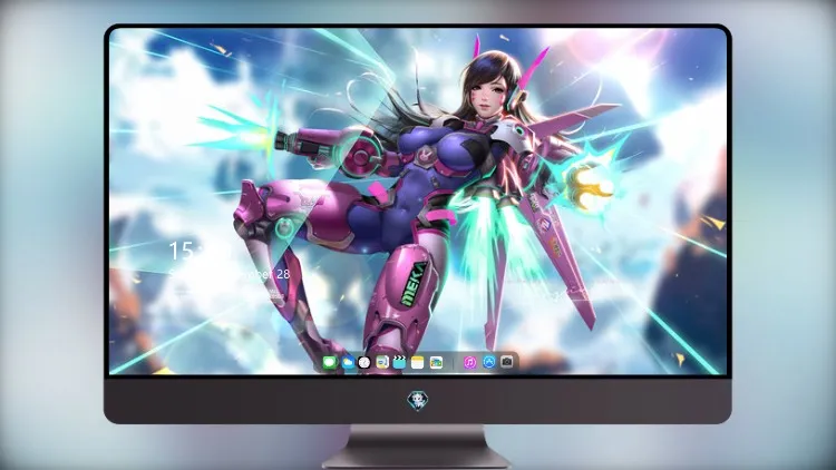 
超清壁纸Dva 守望先锋艺术作品 4k电脑壁纸