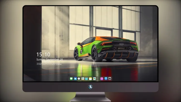 
超清壁纸兰博基尼 Huracan Evo GT 后部
