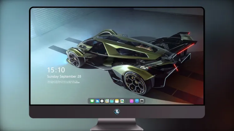 
超清壁纸兰博基尼 Lambo V12 Vision Gran Turismo 俯视图