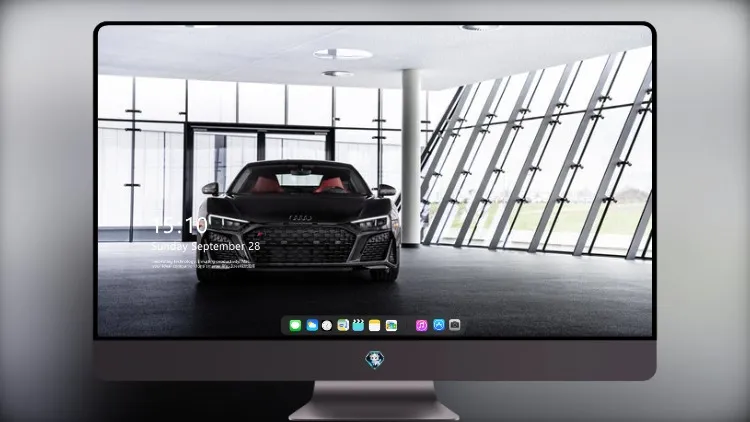 
奥迪 R8 RWD 黑豹版正面外观 10k