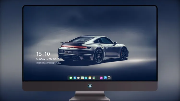
款保时捷 911 Turbo S 后视图