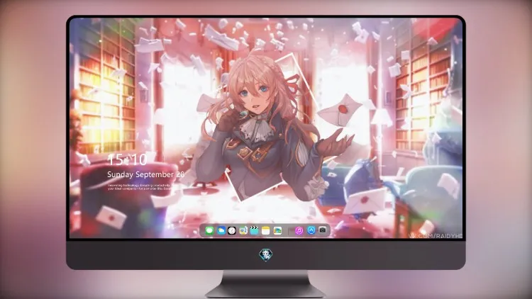
4k紫罗兰永恒花园动漫