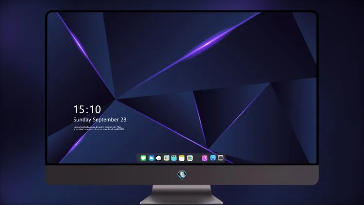 
8k 抽象紫色提示