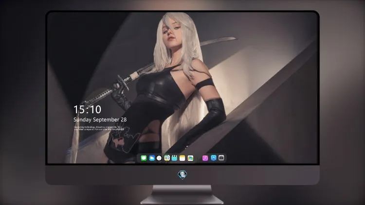 
A2 尼尔 Cosplay 白银大人