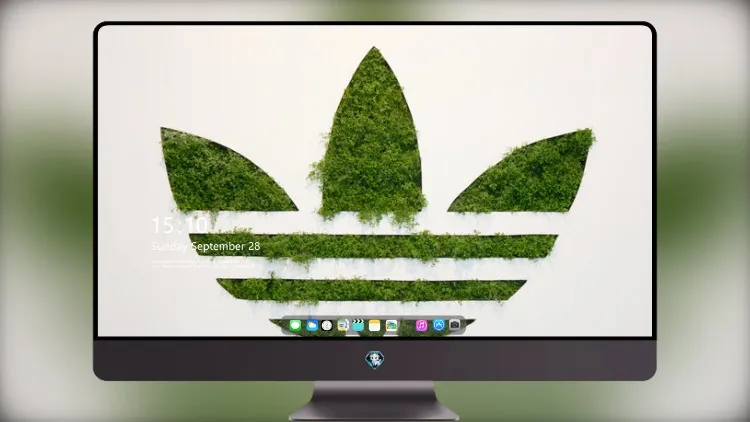 
阿迪达斯草标志