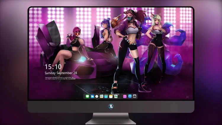 
Ahri Akali Evelynn 和 Kaisa 英雄联盟女孩