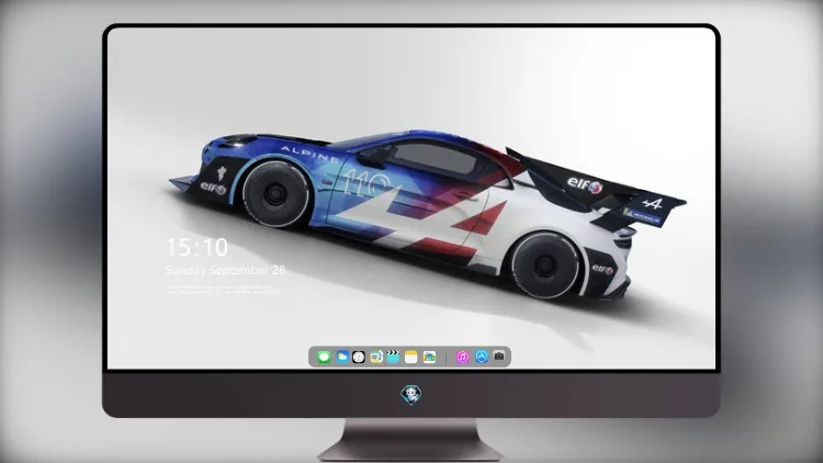 
Alpine A110 派克峰 2023 侧视图