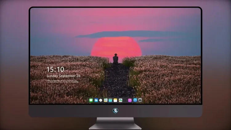 
夕阳下的夜晚
