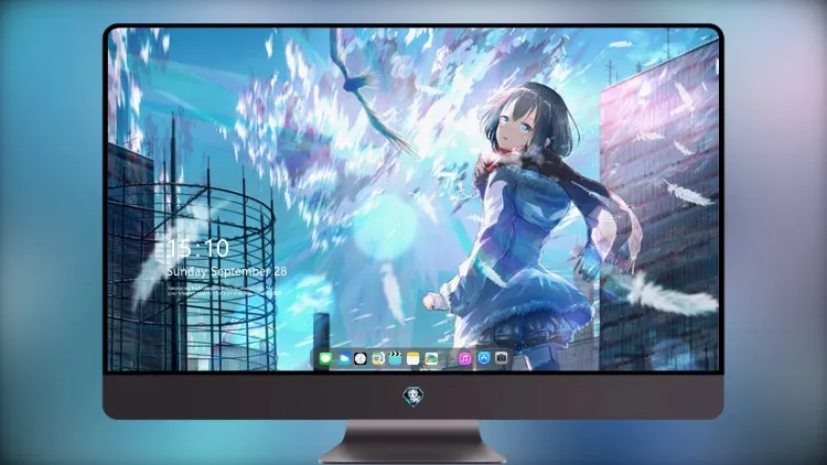 
动漫女孩建筑灯 4k电脑壁纸