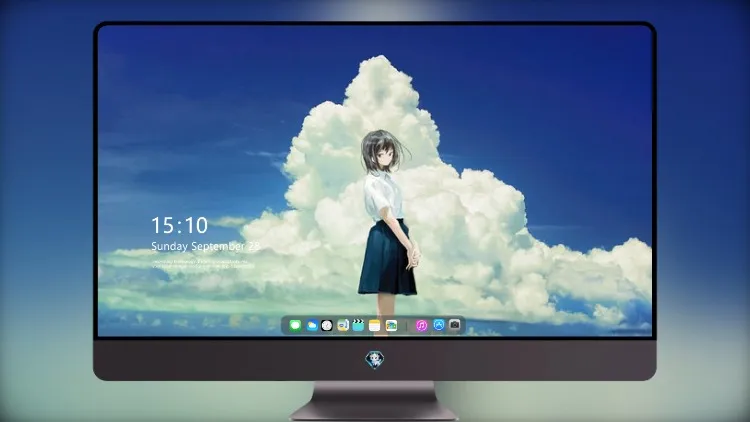 
动漫女孩云 5k壁纸超清桌面屏保