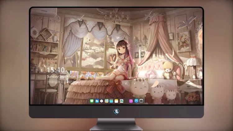 
动漫女孩花