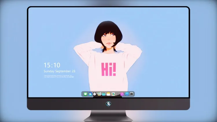 
动漫女孩嗨运动衫 4k电脑壁纸