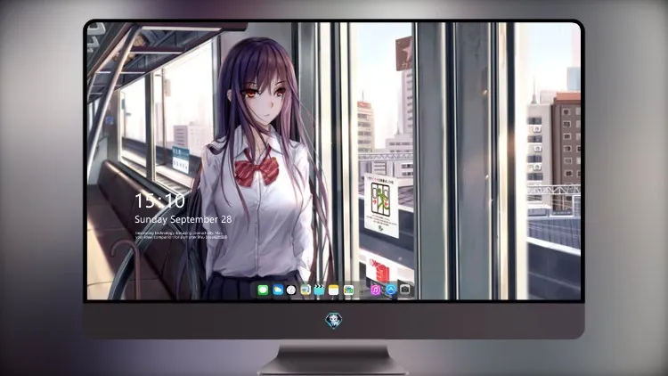 
放学后的火车上的动漫女孩 4k电脑壁纸