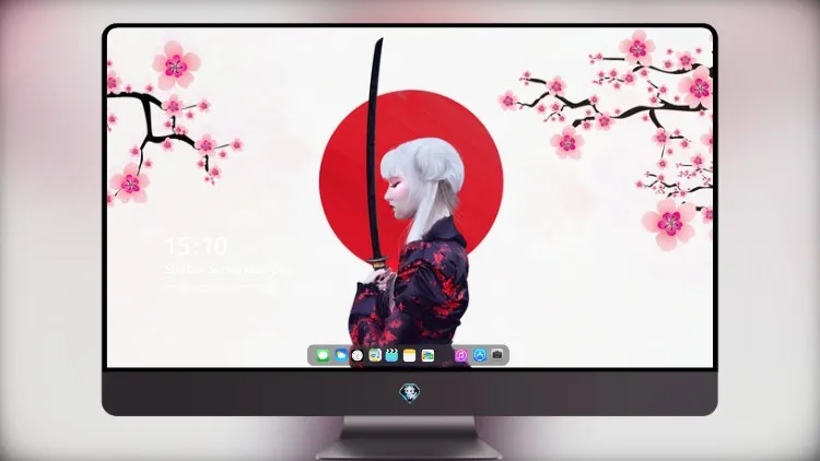 
动漫女孩武士