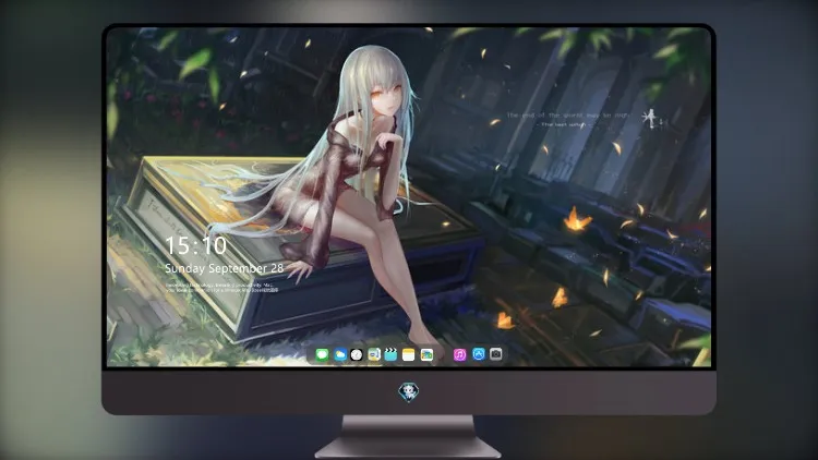 
动漫女孩最后的女巫