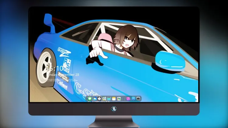 
动漫女孩与汽车 4k电脑壁纸