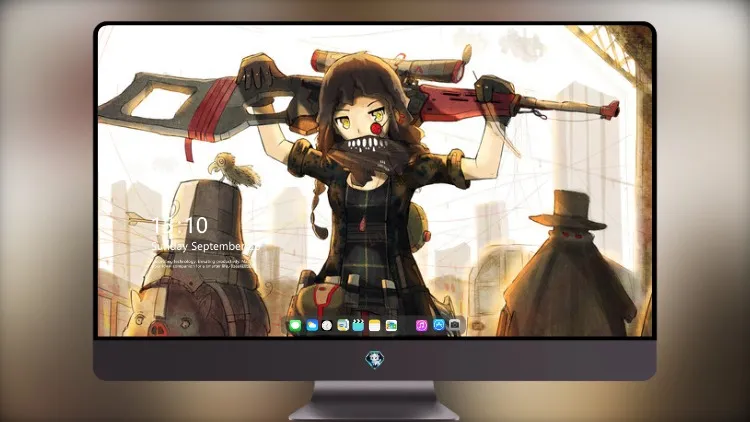 
动漫女孩艺术品狙击步枪原创人物 4k电脑壁纸