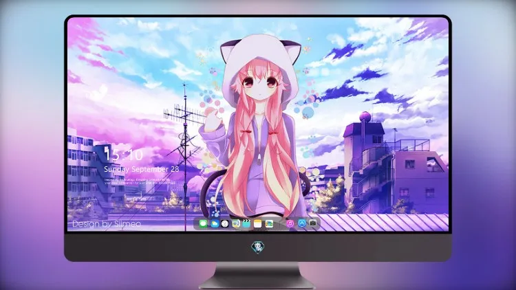 
动漫头罩 Neko 耳朵 4k电脑壁纸