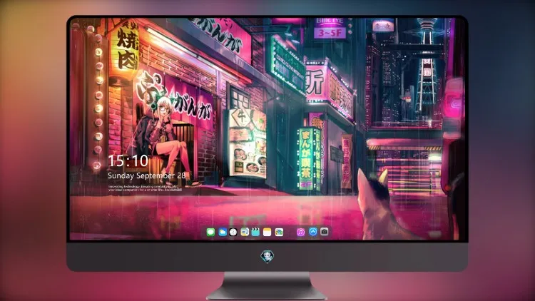 
动漫原创粉色