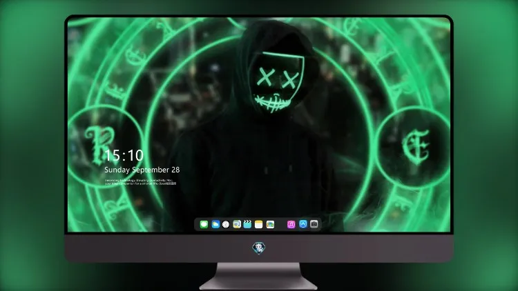 
匿名者盖伊脉轮 4k电脑壁纸