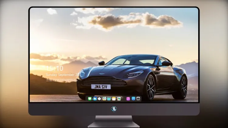 
阿斯顿·马丁 DB11 侧视图