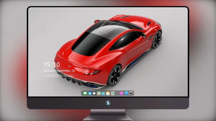 
阿斯顿·马丁 Vanquish S Red Arrows 版后部