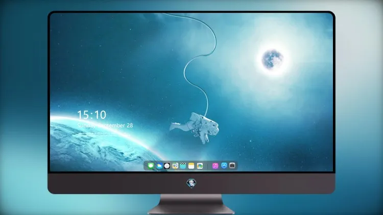 
行星外的宇航员 4k电脑壁纸