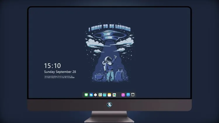 
宇航员 Ufo 极简主义