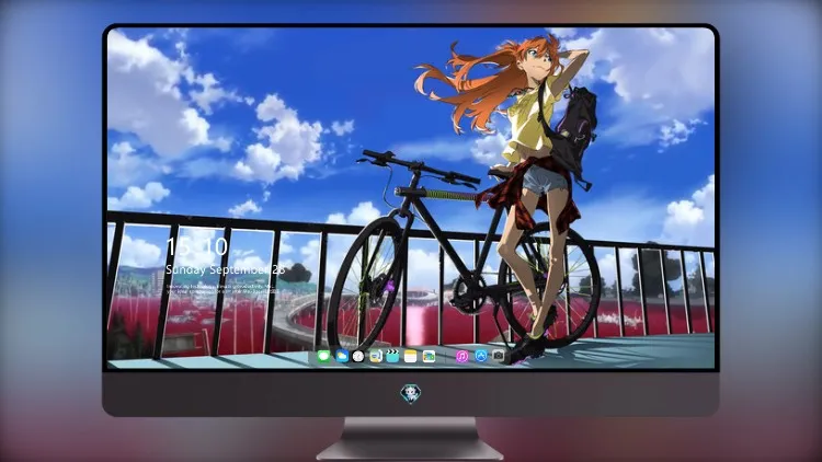 
明日香自行车 4k电脑壁纸