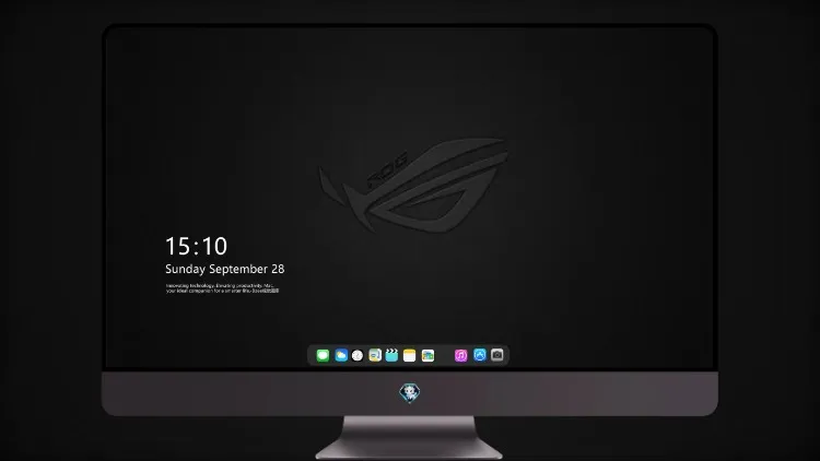 
华硕 ROG 黑暗 4k电脑壁纸