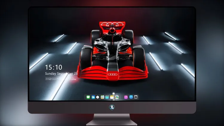 
奥迪 F1 发布涂装展示车 2022 5k壁纸超清桌面屏保