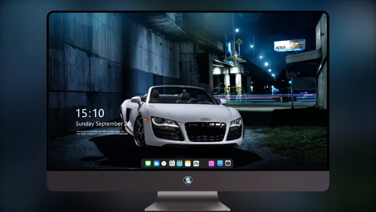 
奥迪 R8 RFX7 拉丝钛