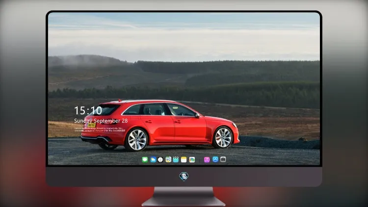 
奥迪 RS 4 前卫后部