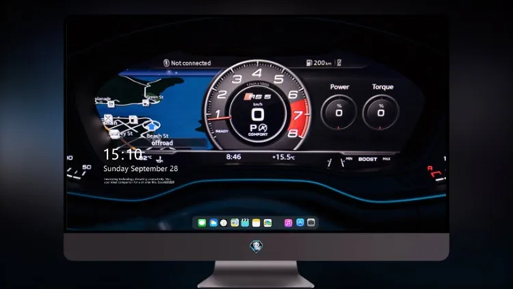 
奥迪 Rs5 车速表