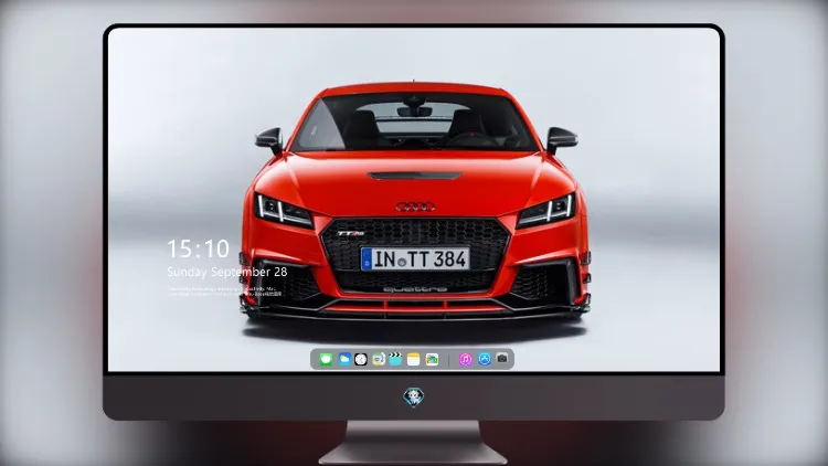 
奥迪 TT RS 性能零件正面外观