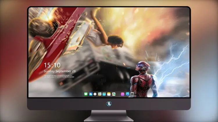 
巴里·艾伦 (Barry Allen) 拯救艾里斯·韦斯特 (Iris West) 免遭事故 4k电脑壁纸