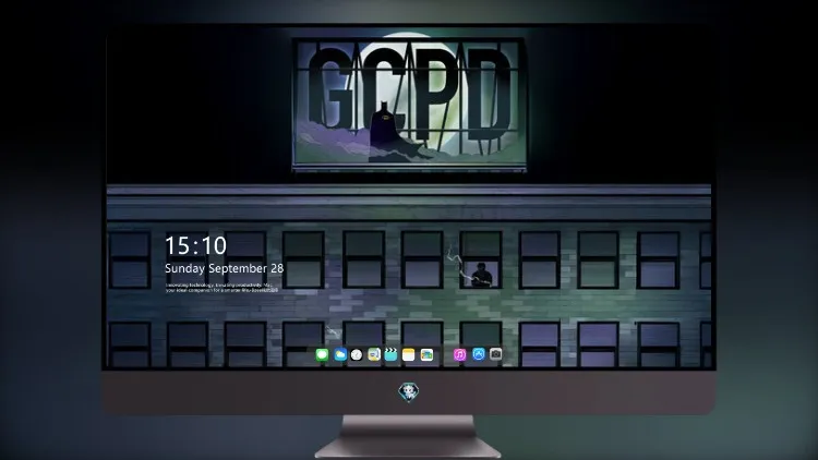 
蝙蝠侠在 Gcpd 总部