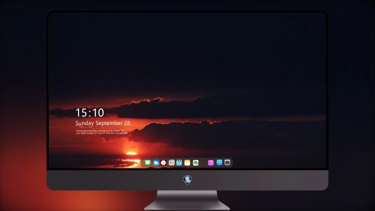 
美丽的日落黑暗 4k电脑壁纸