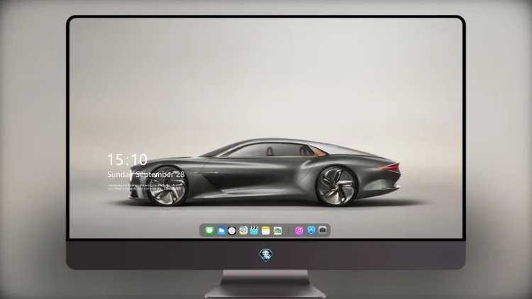 
宾利 EXP 100 GT 电脑桌面壁纸 侧视图