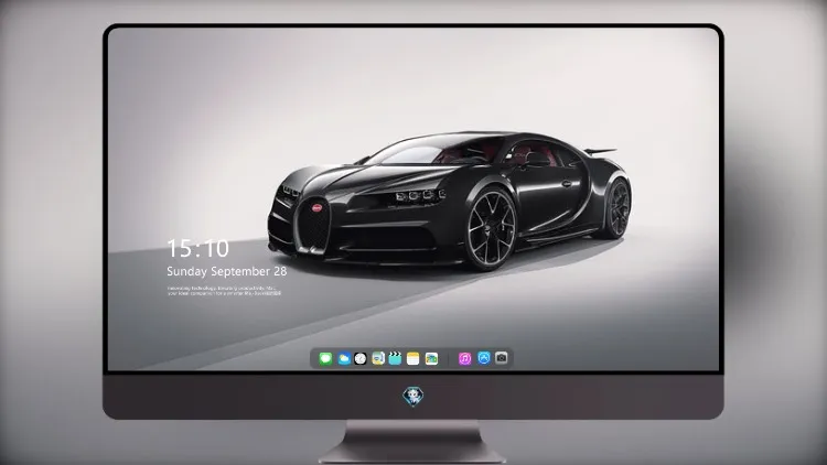 
黑色布加迪Chiron