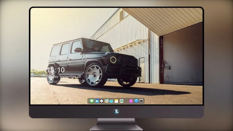 
黑色 G Wagon Vossen 哑光 10k