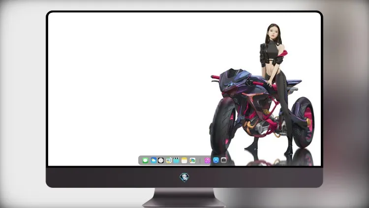 
Blackpink 女孩与自行车