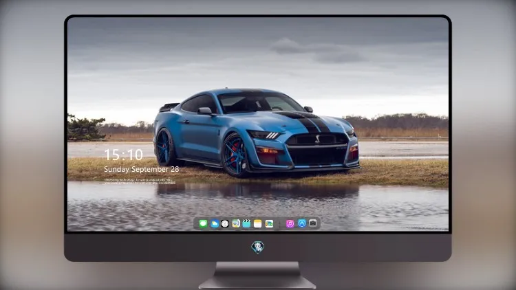 
蓝色福特谢尔比 GT500 4k电脑壁纸